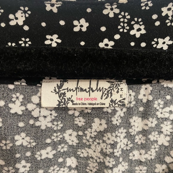 Free People Ditsy Floral Bodysuit - Picture 4 of 7